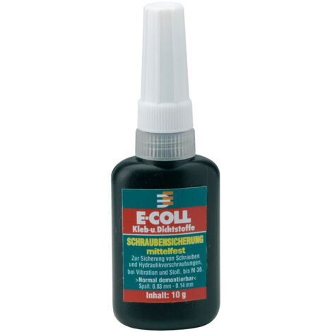 Frein filet de résistance et de viscosité moyennes, Modèle : Flacon de 10 g