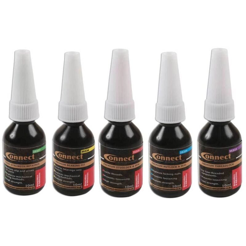 Frein filet et fixation assortis 5 flacons de 10 ml