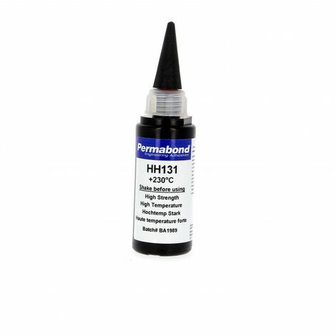 Frein filet fort spécial haute température – Pâte à joint pour métal et plastique – Flacon de 50mL – Résistance jusqu'à 200°C – Permabond