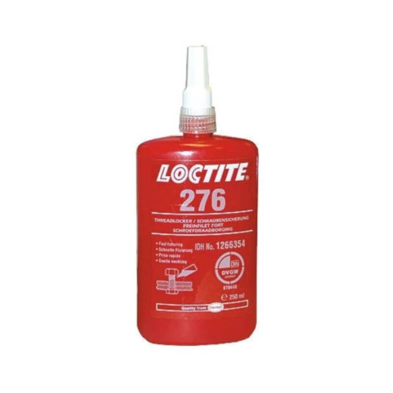 Frein filet liquide Loctite 276 - Pour fixations filetées - Bouteille - 250ml - Vert