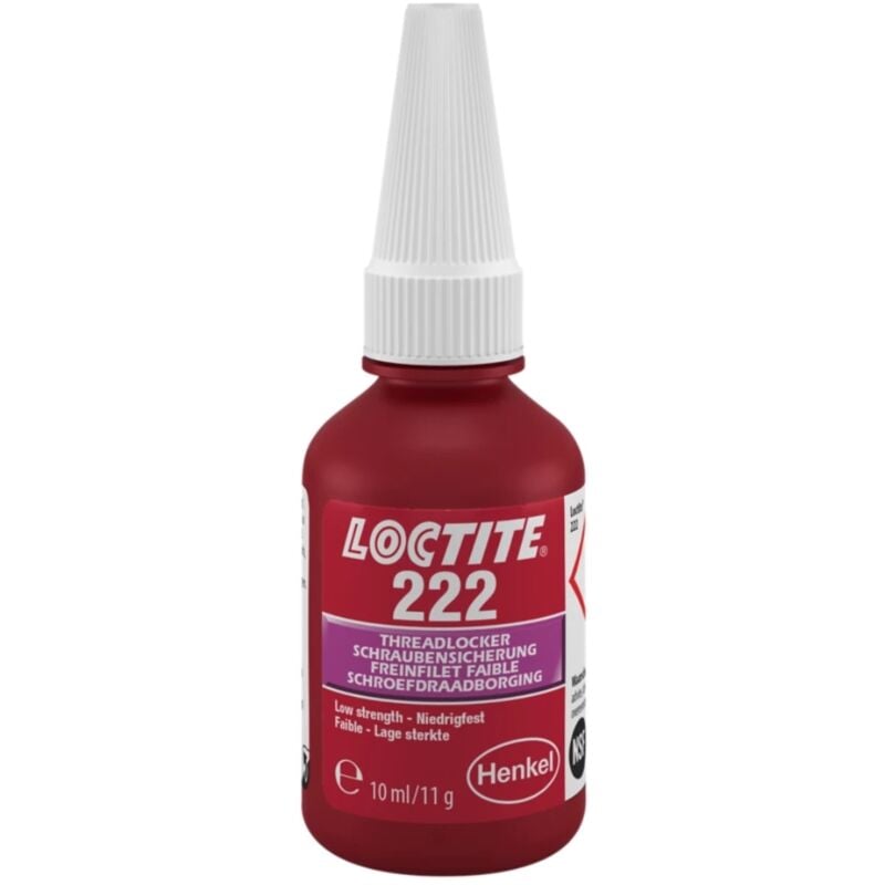 Loctite 222 - Frein filet faible - 10 ml (à l'unité)