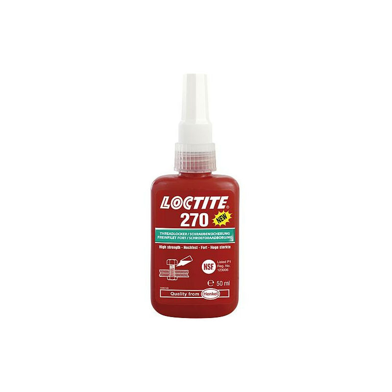 Banyo - Frein à vis à grande résitance Loctite 270 50 ml