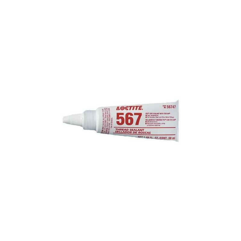 Loctite - 567 produit d'étanchéité pour filets à haute température (tube de 50 ml) - 2087070
