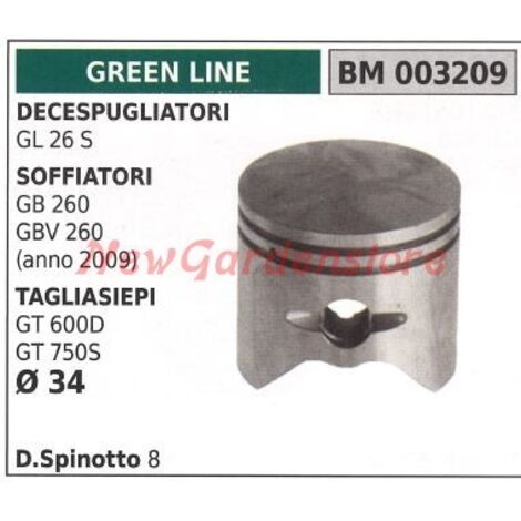 Freischneidekolben GL 26S Heckenscherengebläse Ø  39mm GREENLINE 003209