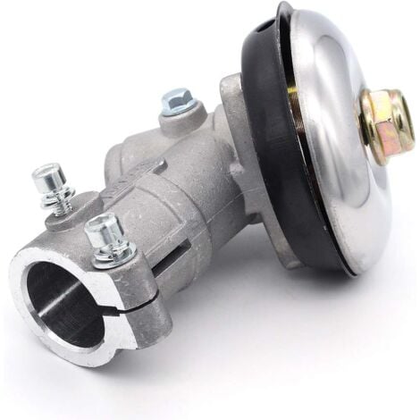 MEMKEY Freischneider-Winkelgetriebe 26 mm, Universal-Freischneider-Getriebekopf, Rasenmäher-Getriebe für Rasentrimmer/Kettensäge (26 mm, rund, 9 Zähne)