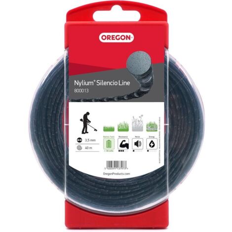 Freischneiderfaden Rund Gedreht Nylium Silencio Schwarz ø3.5mm/40m Oregon 800013
