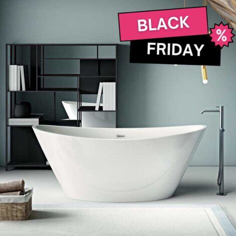 Freistehende Badewanne BRIGHTON 170 cm
