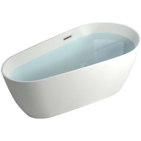 Freistehende Badewanne Chicago 170 x 75 x 58 cm