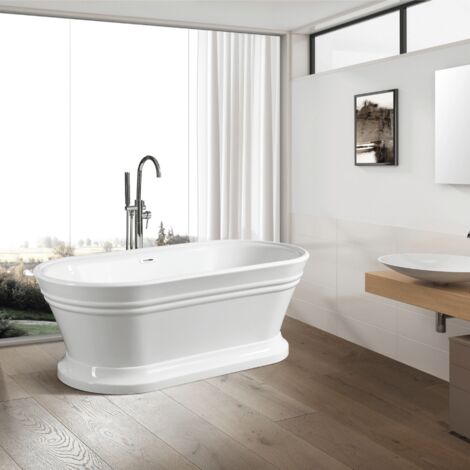 Freistehende Badewanne SEATTLE 170 cm