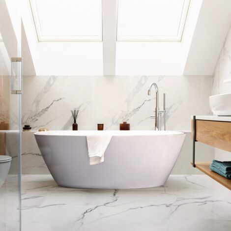 ARATI BATH & SHOWER Freistehende Ovale Badewanne Unabhängiges Modernes Design Idra