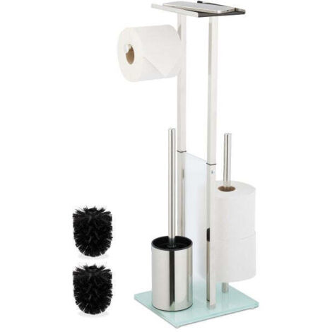 Freistehender Toilettensitz mit Ablage