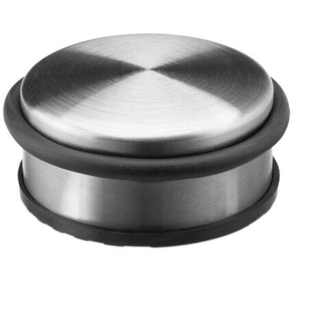 Freistehender turstopper aus edelstahl