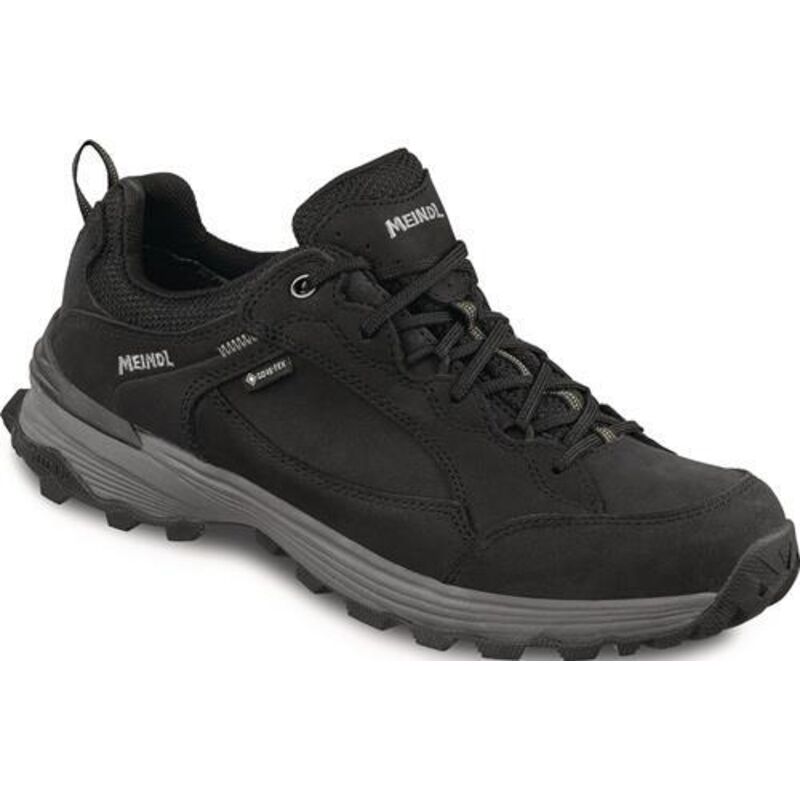 Freizeitschuh Toledo Gtx Gr.10 Schwarz Nubukleder/velourleder Goretex Meindl