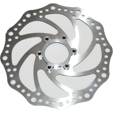 Freno a Disco Bici Idraulico Meccanico Rotoro a 6 Fori Diametro 160MM Acciaio