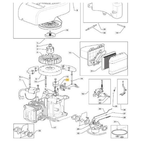 FRENO VOLANTE  E10261-366000 ORIGINAL STIGA - 118550256/0
