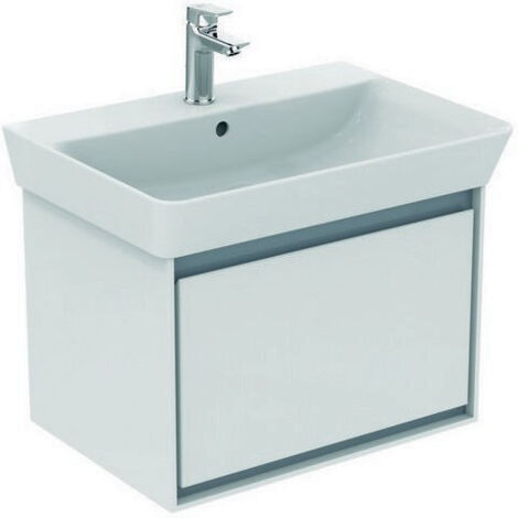 Frente de cajón CONNECT AIR 585 mm blanco brillo y mate para mueble de baño IDEAL STANDARD