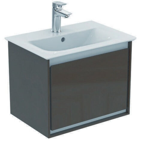 Frente de cajón CONNECT AIR marrón mate y blanco mate para WTU 500mm IDEAL STANDARD