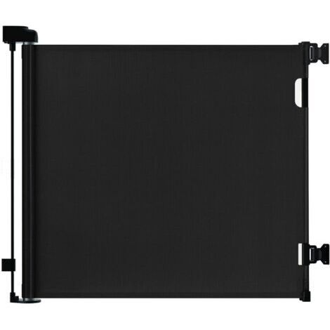Freosen – Barrière de sécurité rétractable 86 cm – Extensible jusqu'à 180 cm – Double mécanisme de verrouillage – Intérieur et extérieur