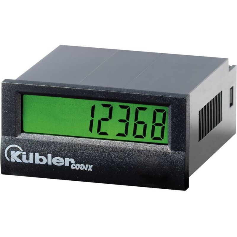 Fréquencemètre lcd Dimensions encastrées 45 x 22 mm Kübler Automation codix 136