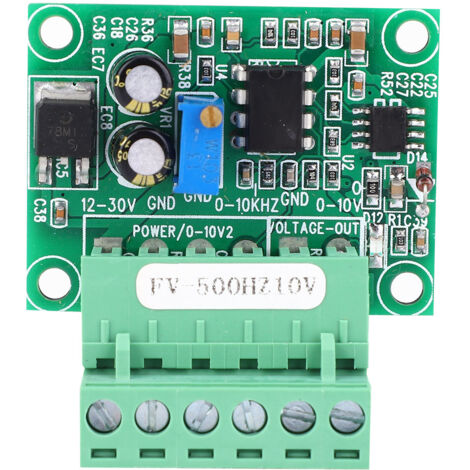 Frequenz-Spannungs-Wandler 0-500Hz auf 0-10V, FV-Modul zur analogen und digitalen Signalsteuerung.