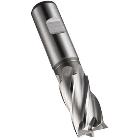 Fresa a candela C247 DIN 844 K D.20mm Lame-L.38mm HSS-E-PM Bianca 30° Z.4