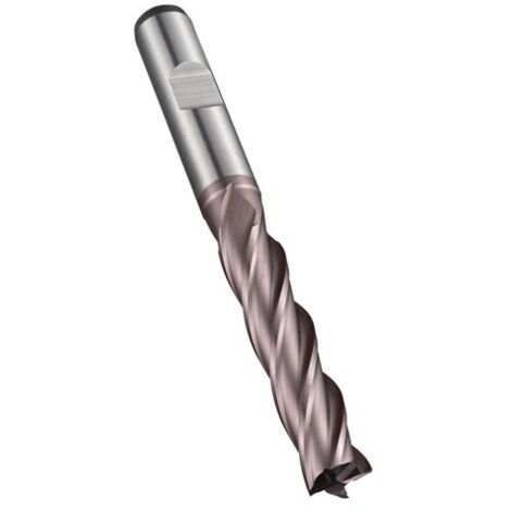 Fresa a candela C295 DIN 844 L D.18mm Tagli- L.63mm HSS-E-PM TiCN 30° Z.4