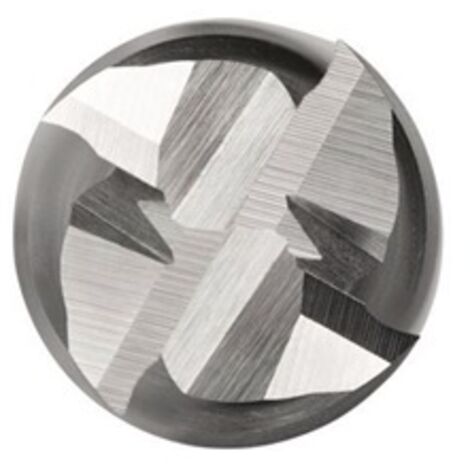 Fresa a candela C299 DIN 844 K D.8mm Taglio-L.19mm HSS-E-PM Vuoto 45 Gradi Z.4