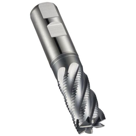 Fresa a candela C428 DIN 844 K D.28mm Lame-L.45mm HSS-E-PM ALCRONA 35° Z.6