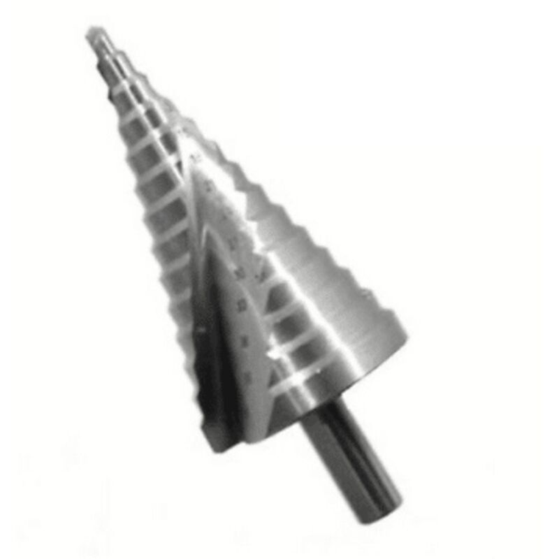 Fresa Conica A Gradini 4-42mm - Per Metallo E Plastica, Gambo 25mm - Allargafori Professionale - Foto 5