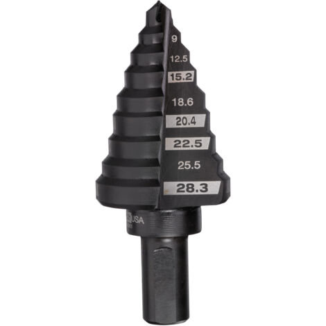 FRESA A GRADINO MILWAUKEE DA 6 FINO A 28,3 MM A 9 GRADINI