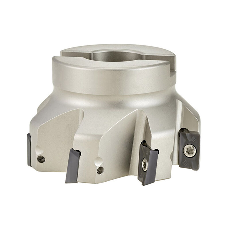 Fresa a spallamento FERVI F302/063 a inserto APKT1604 - con attacco a manicotto