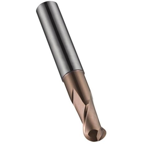 Fresa a raggio S229 D.3mm lunghezza inserto 14mm HM TiSiN Z.2