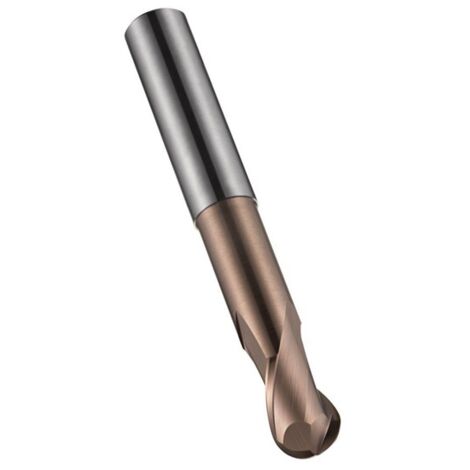 Fresa a raggio S231 D.6mm inserto-L.40mm HM TiSiN Z.2