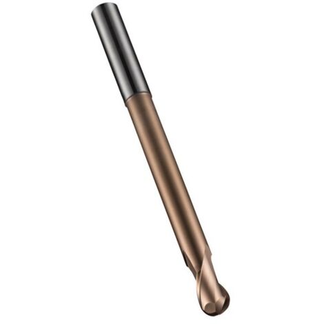 Fresa a raggio S233 D.14mm lunghezza inserto 110mm HM TiSiN Z.2