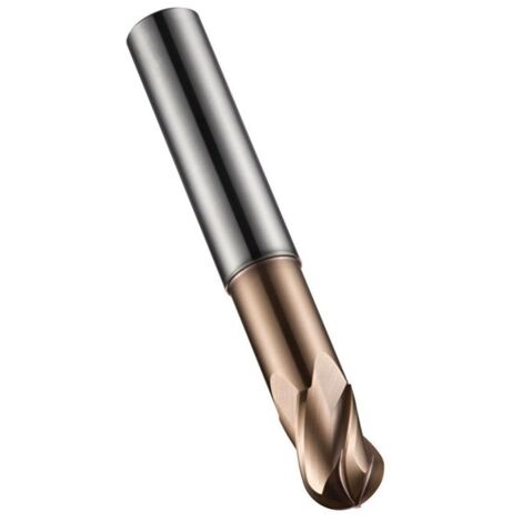 Fresa a raggio S534 D.4mm lunghezza inserto 20mm HM TiSiN Z.4