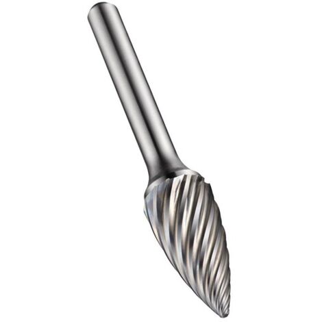 Fresa a scalpello D.9,6mm testa in HM lunghezza 19mm