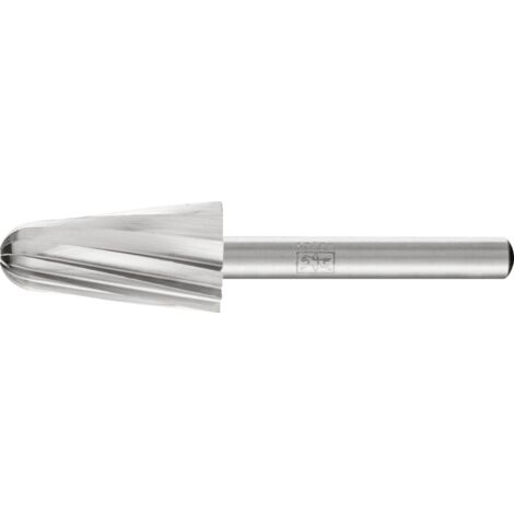 Fresa a scalpello L1630 D.16mm lunghezza testa 30mm diametro albero 6mm HSS rivestimento alluminio PFERD