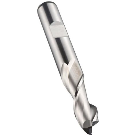 Fresa a scanalatura lunga HSS-E liscia Z.2 Diametro nominale 5mm