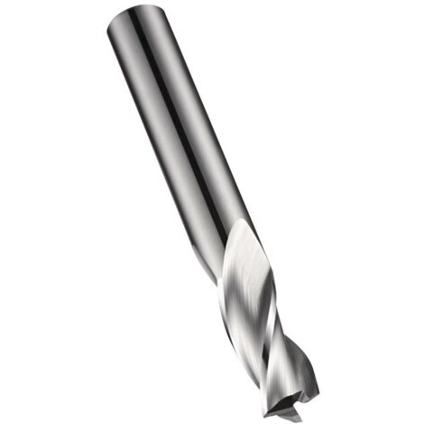 Fresa a spianare S903 D.5mm Lunghezza totale 50mm Lunghezza taglio 16mm HM Bianco 30° Z.3