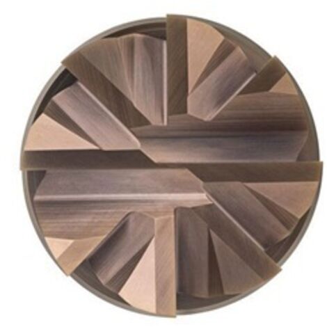 Fresa a spoglia S527 D.16mm Lunghezza totale 150mm Lunghezza taglienti 75mm Lunghezza inserto 110mm