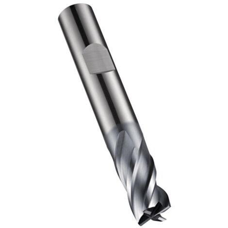 Fresa a spoglia S804HB DIN 6527K D.3mm Lunghezza totale 50mm Lunghezza taglio 5mm HM AlCrN