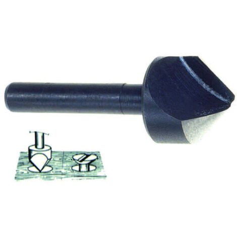 Fresa a svasare per legno - Misure: Ø mm 16 codolo mm 6 PG 377.00 - 5 bl