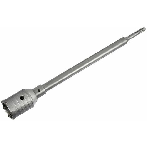 Fresa A Tazza 45 Mm Carotatrice Muro Asta Sds Plus 60 Cm Prolunga Da Trapano