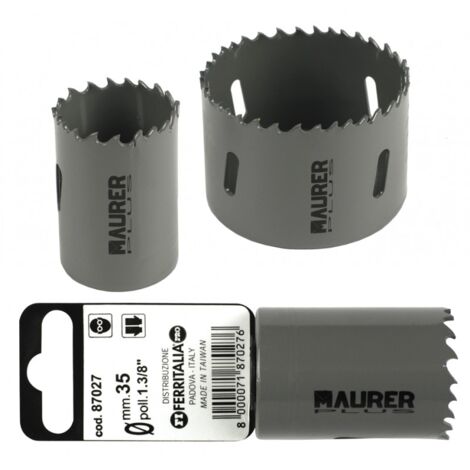 FRESA A TAZZA BIMETALLICA MAURER PLUS 108 - CF. SU PLACCHETTA