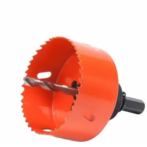 Fresa a tazza HSS BI-METAL per metallo acciaio ferro plastica con punta 65MM