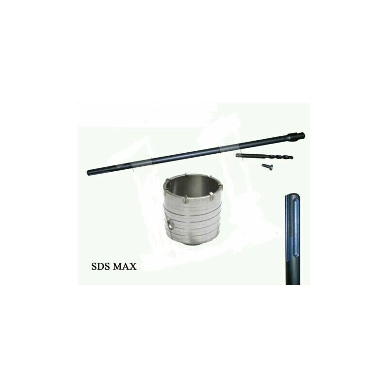 Fresa a tazza mm 100 carotatrice + asta sds max