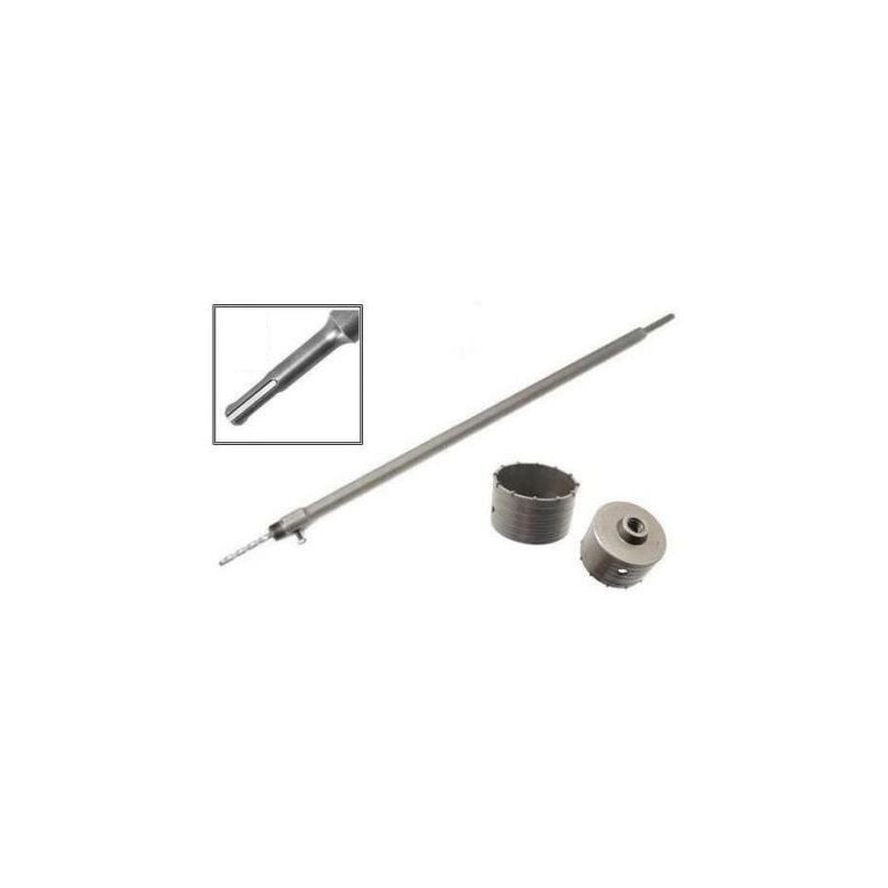 Fresa a tazza mm 100 carotatrice con asta sds plus...