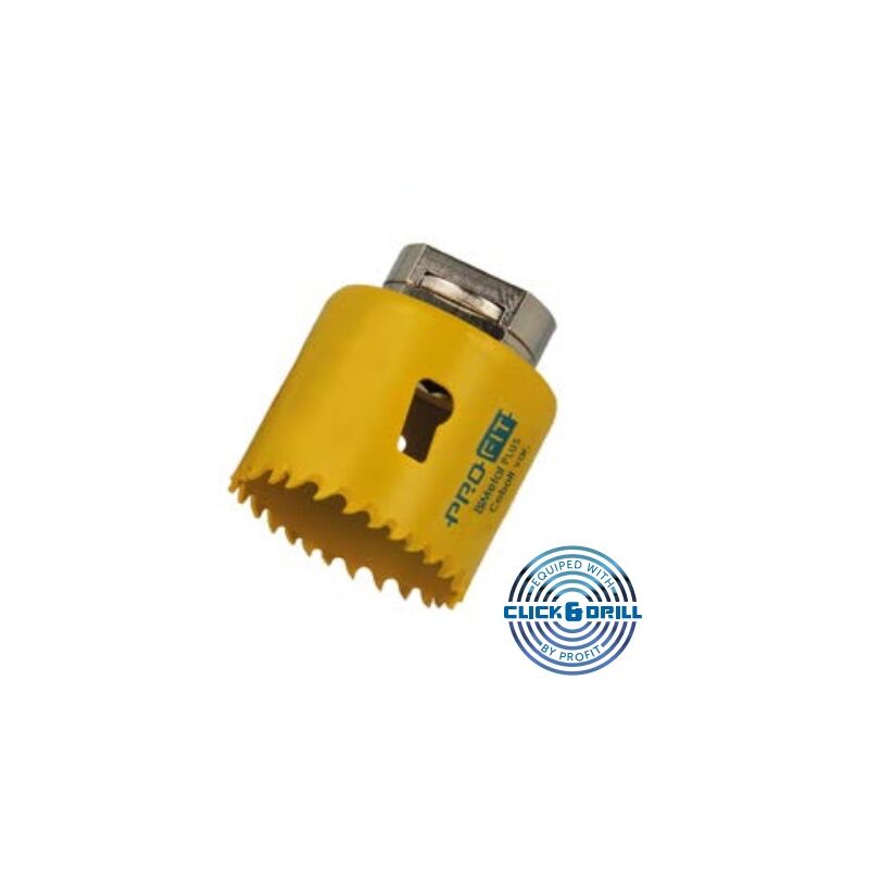 Fresa Bimetal Plus In Metallo Dentatura a passo Regolare Diamentro 76 mm