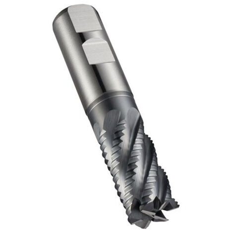 Fresa C908 DIN 844 K D.25mm taglio-L.45mm HSS-E-PM ALCRONA 35Grad Z.6