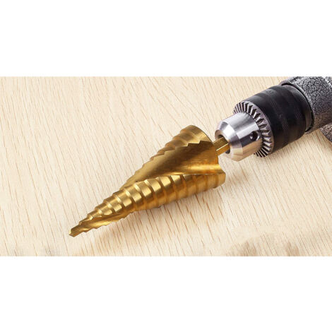 FRESA CONICA A GRADINO ACCIAIO HSS DA 4-39MM